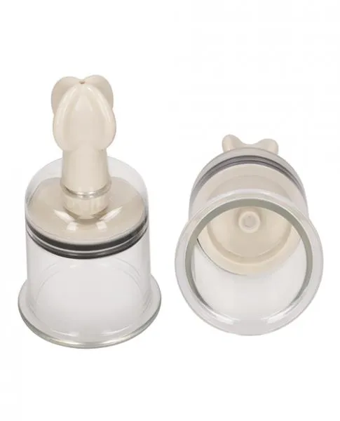 Anal Pumped Nipple Suctions Set Large Clear Shots Anal Pumped Nipple Suctions Set Large Clear Shots