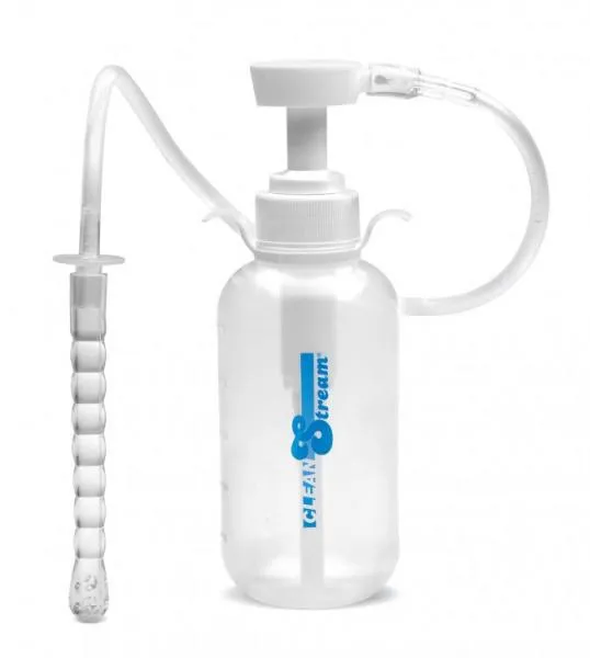 Clean Stream Male Sex Toys Clean Stream Pump Action Enema Bottle With Nozzle Clean Stream Male Sex Toys Clean Stream Pump Action Enema Bottle With Nozzle