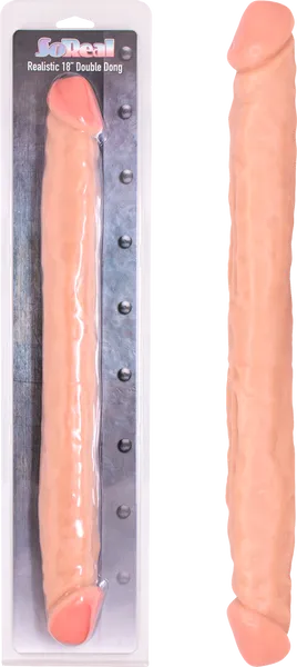 Dildos Seven Creations Double Dong 18 Flesh