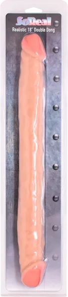 Dildos Seven Creations Double Dong 18 Flesh