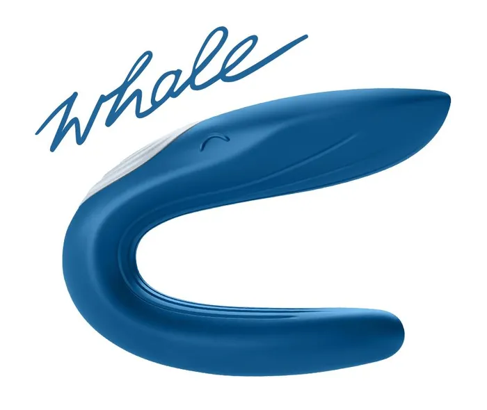 Lovetwoo Satisfyer Partner Whale Double Whale Vibrators