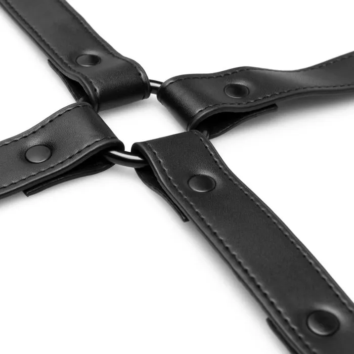 Male Sex Toys Bedroom Fantasies Hogtie with Hand and Ankle Cuffs