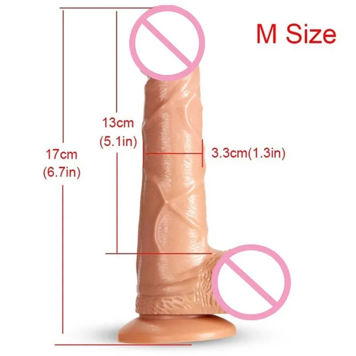 Male Sex Toys OOTYEMO Huge Realistic Soft Dick Sex Toy