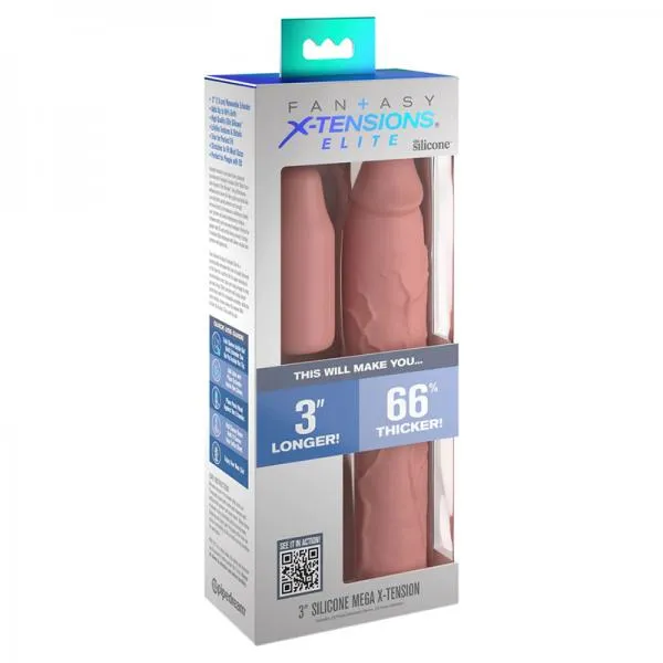 Seductucom Male Sex Toys Fantasy X Tensions Elite Sleeve 9in With 3in Plug Light Seductucom Male Sex Toys Fantasy X Tensions Elite Sleeve 9in With 3in Plug Light