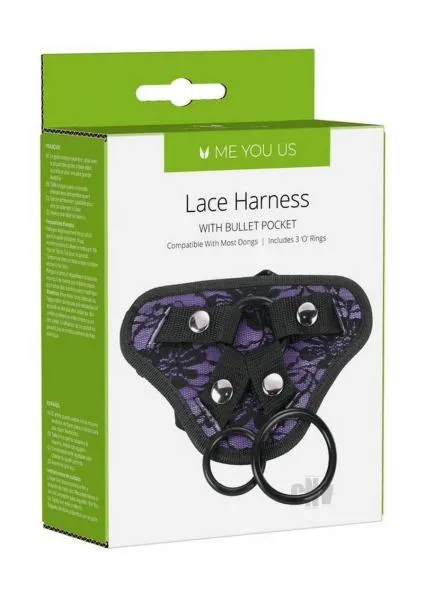 Seductucom Vibrators Me You Us Adjustable Harness Purple