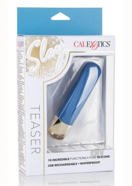 Slay Teaser Blue Bullet Vibrator Slay Vibrators Slay Teaser Blue Bullet Vibrator Slay Vibrators