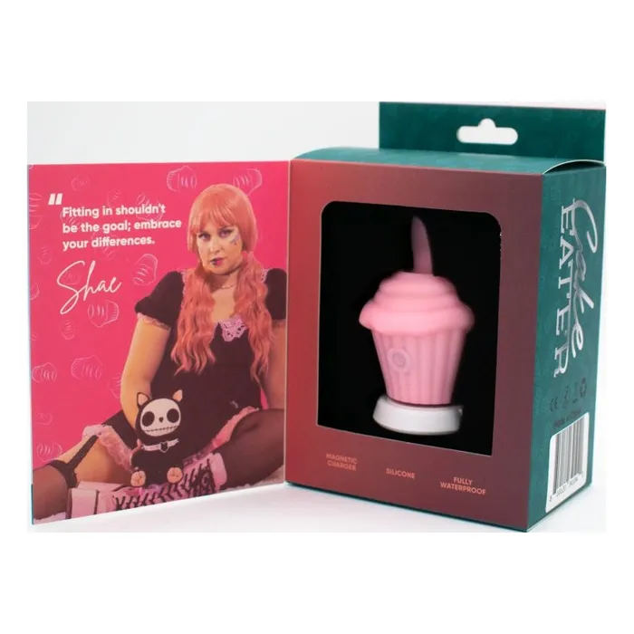 Vibrators Clit Flicker Stimulator Cake Eater Pink Natalies Toy Box