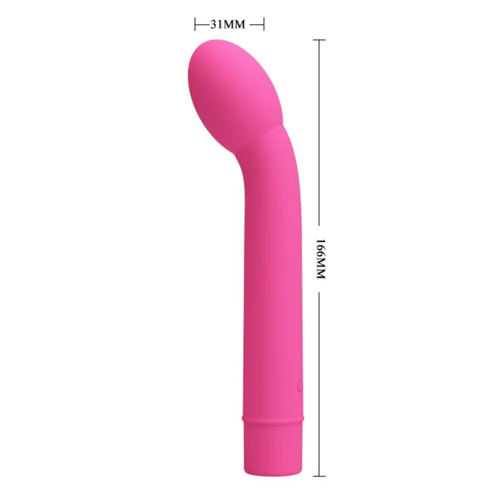 Pretty Love Vibrators Logan Silicone Gspot Vibrator Pink