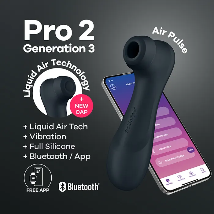 Satisfyer Pro 2 Generation 3 Dark Grey Satisfyer Vibrators