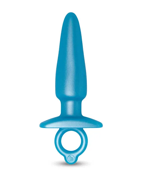 Anal BVibe Butties Sleek Tapered Plug Blue Cotr INC