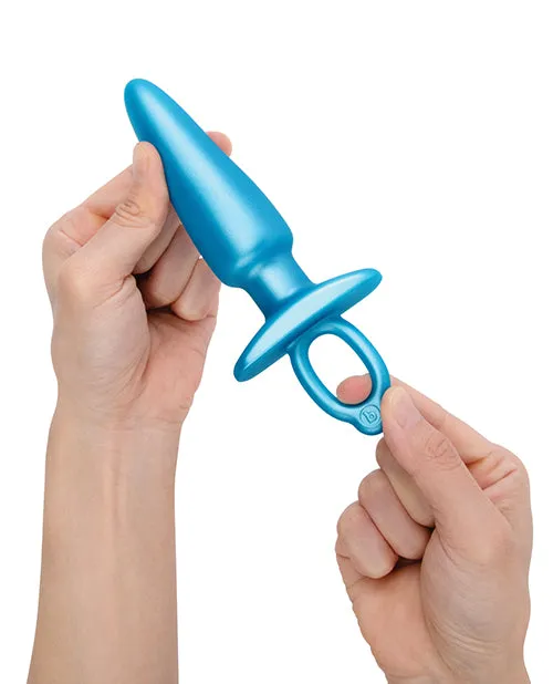 Anal BVibe Butties Sleek Tapered Plug Blue Cotr INC