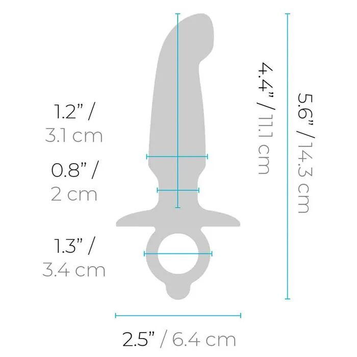 Anal iloveexcitement bVibe Hither Silicone Prostate Plug