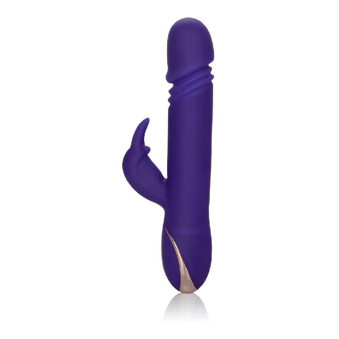 CalExotics Jack Rabbit Silicone Thrusting Rabbit Vibrator Female Sex Toys