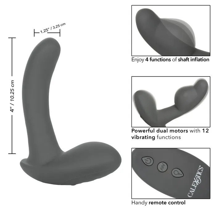 CalExotics Male Sex Toys Eclipse Remote Control Inflatable Probe