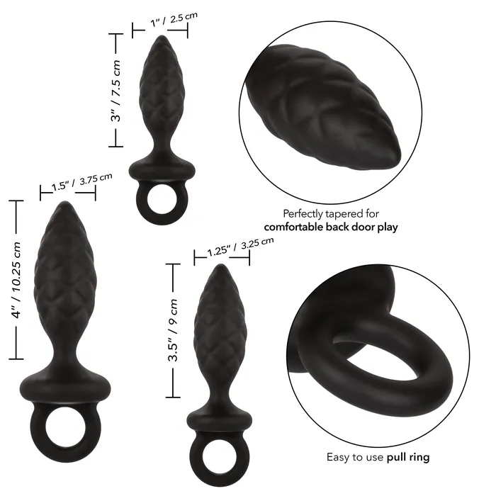 CalExotics Silicone Anal Probe Kit Anal