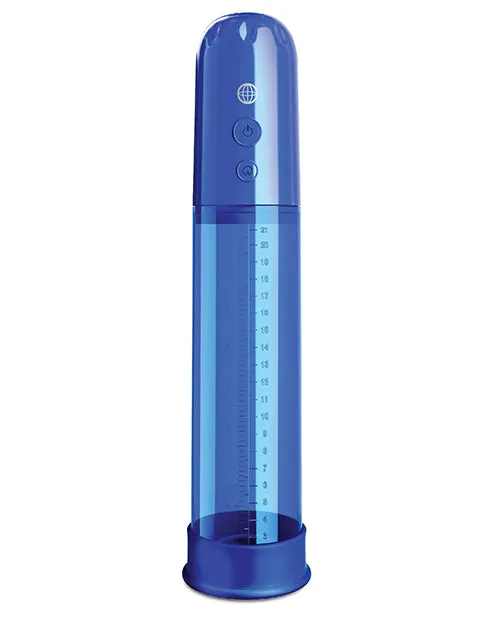 Classix Auto Vac Power Pump Blue Pipedream Products Female Sex Toys
