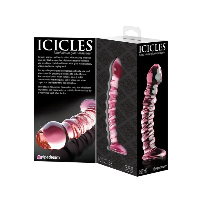 Dildos Pipedream Pipedream Icicles No 28 Glass Dildo