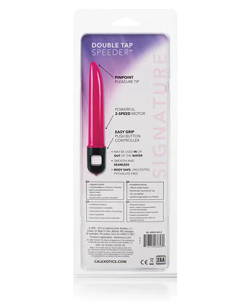 Double Tap Speeder California Exotic Novelties Dildos