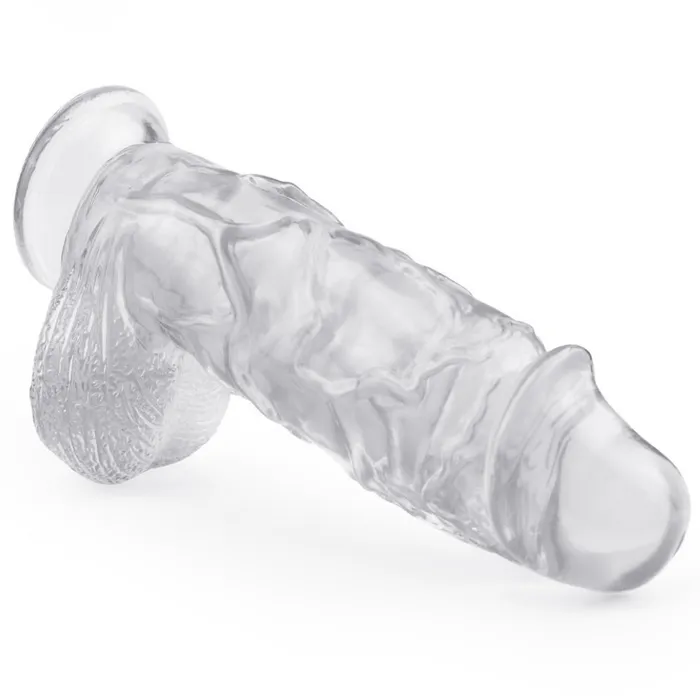 Female Sex Toys Spanksy Huge Dildo Sex Toy XL Size Thick Girthy Clear Dildo Strap On