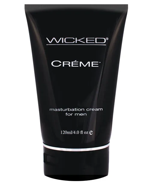 Female Sex Toys Wicked Sensual Care Creme Masturbation Cream For Men Silicone Based 4 Oz Wicked Sensual Care