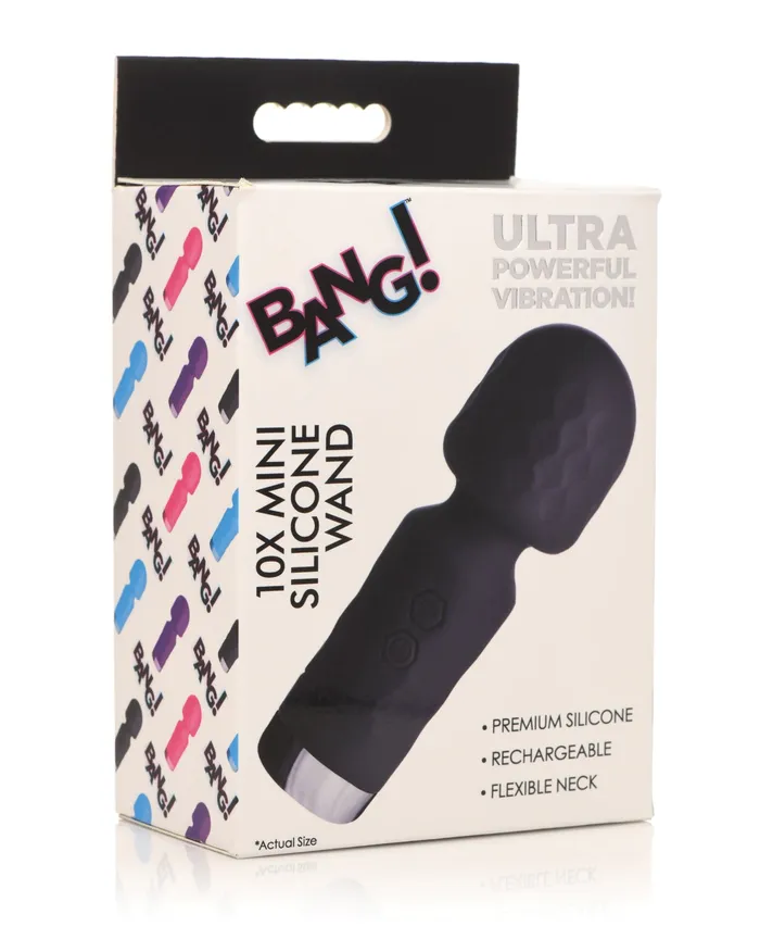 Female Sex Toys Xr LLC Bang 10X Mini Silicone Wand