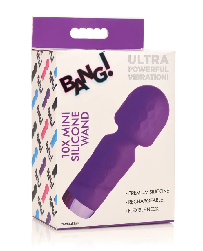 Female Sex Toys Xr LLC Bang 10X Mini Silicone Wand