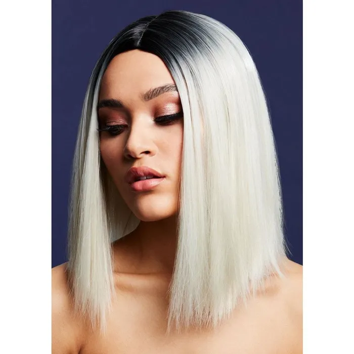 Fever Collection Vibrators Two Toned Blend Ice Blonde Kylie Wig