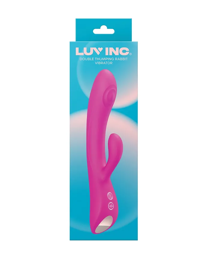 Luv Inc Double Thumping Rabbit Pink Vvole Vibrators