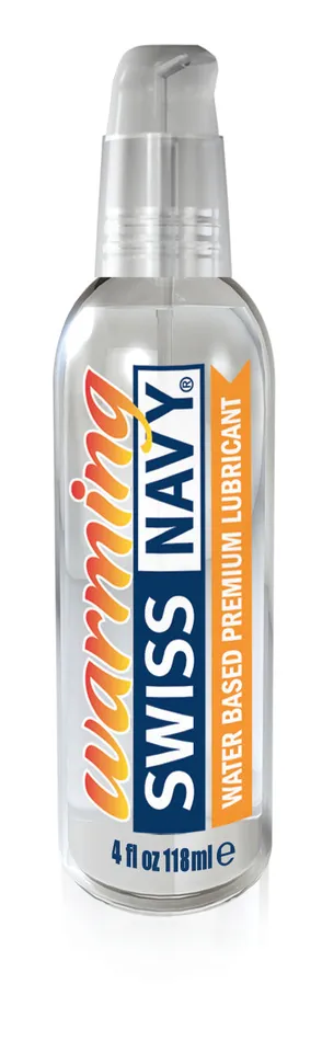 Swiss Navy Warming Lubricant 4oz118ml Swiss Navy Lubricants