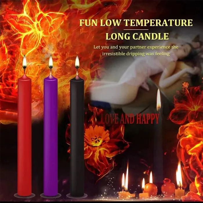 Taras Teazers Vibrators Low Temperature Candles