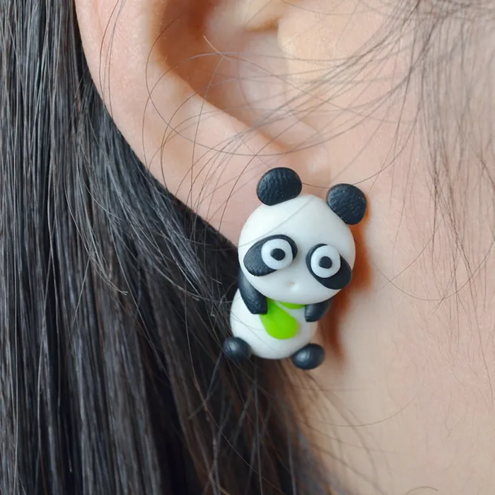 Taras Teazers Vibrators Panda Earrings