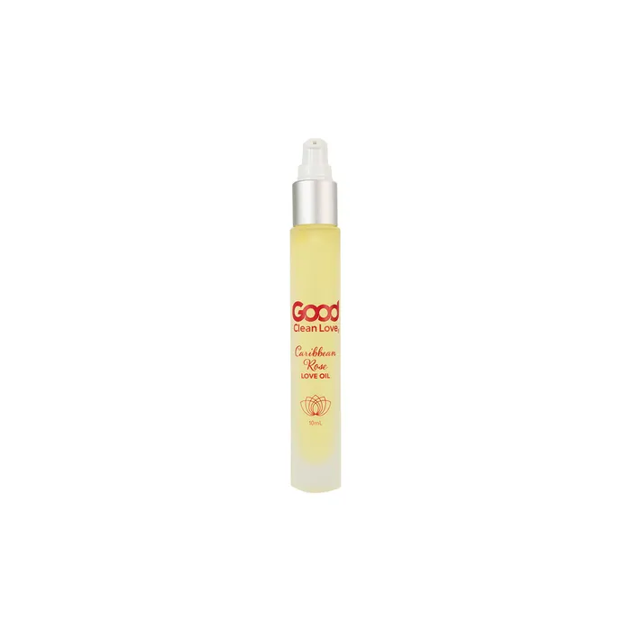 Vibrators Good Clean Love Good Clean Love Oil 10ml Caribbean Rose