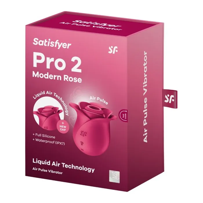 Vibrators Satisfyer Satisfyer Pro 2 Modern Blossom Air Wave Clitoral Stimulator Pink Vibrators Satisfyer Satisfyer Pro 2 Modern Blossom Air Wave Clitoral Stimulator Pink