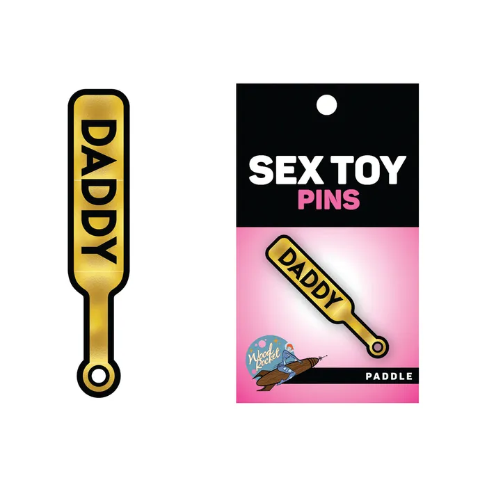 Vibrators Wood Rocket LLC WoodRocket Daddy Paddle Pin