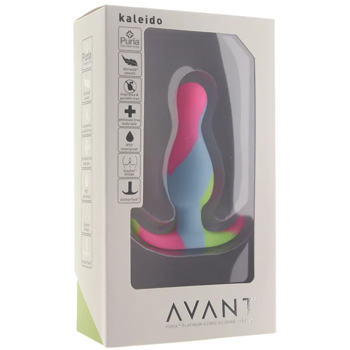 Blush Avant Kaleido Silicone Anal Plug Lime Butt Plug Nalpac Anal