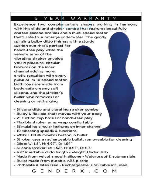 Evolved Novelties INC Vibrators Gender X Ins Outs Blue