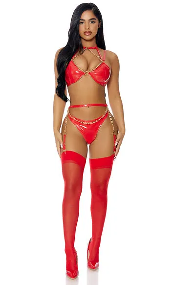 Forplay Anal Forplay Link To Me Lingerie Set