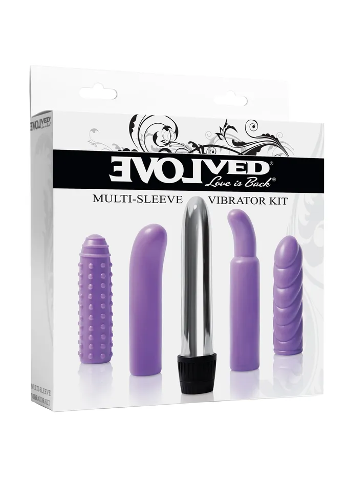 Multisleeve Vibrator Kit Evolved Novelties Vibrators