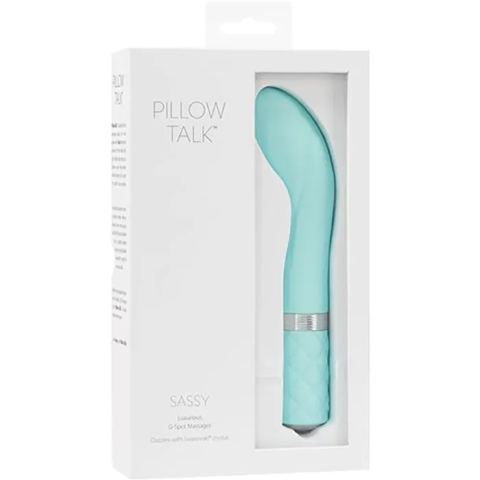 Pillow Talk Sassy Gspot Teal Nalpac Vibrators