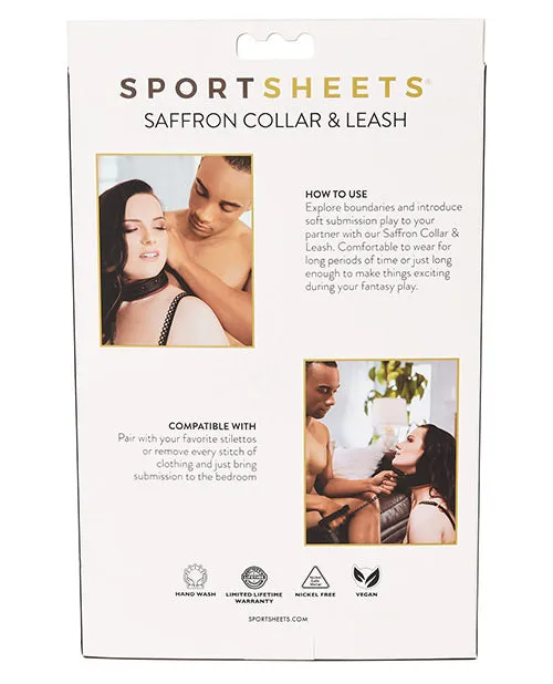 Sportsheets International Vibrators Saffron Leash Collar Sportsheets International Vibrators Saffron Leash Collar