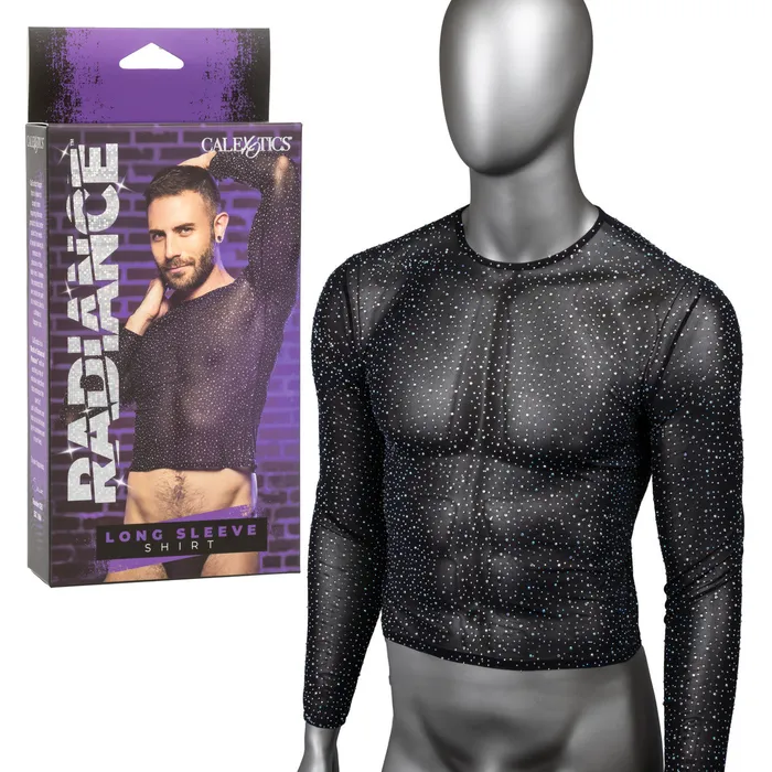 Cal Exotics Radiance Long Sleeve Shirt Male Sex Toys