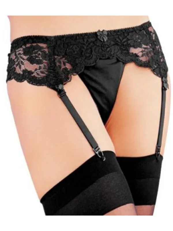 Couples NNN Retail Ltd Classified Embroidered Lace Suspender Belt