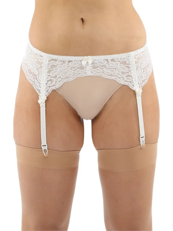 Couples NNN Retail Ltd Classified Embroidered Lace Suspender Belt