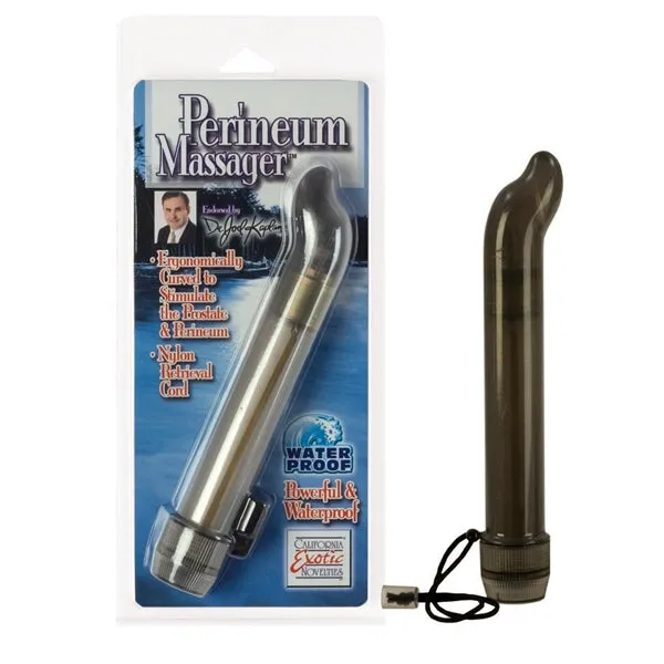Female Sex Toys Cal Exotics Dr Joel Kaplan Perineum Massager 65 Smoke