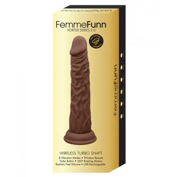 Femme Funn Femmefunn Turbo Shaft 20 Brown Female Sex Toys