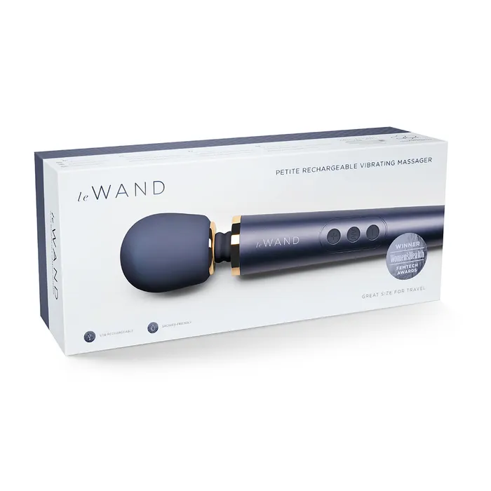 Le Wand Petite Massager Navy Blue Le Wand Vibrators