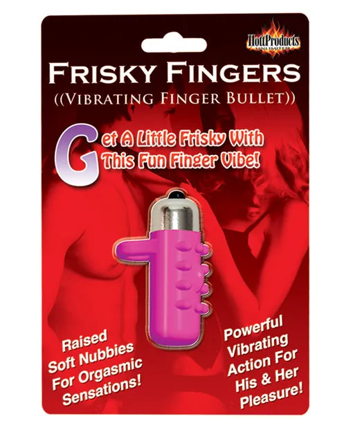 Vibrators Hott Products Frisky Fingers Magenta