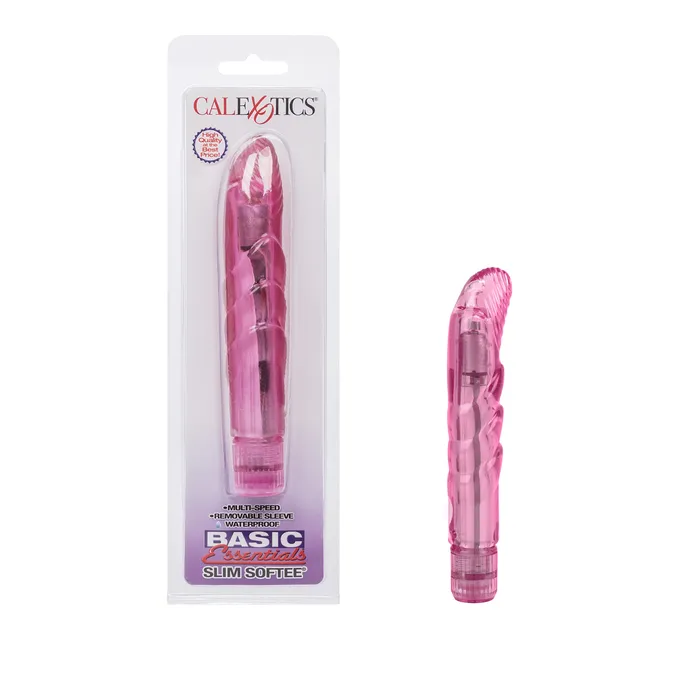Anal CalExotics Basic Essentials Slim Softee Pink