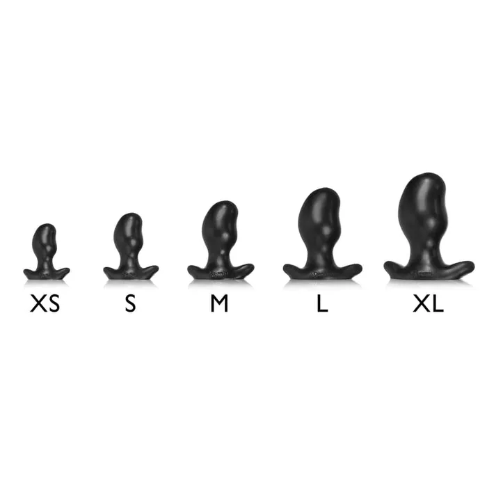 Anal ERGO buttplug BLACK POLICE BLUE SWIRL SMALL OXBALLS