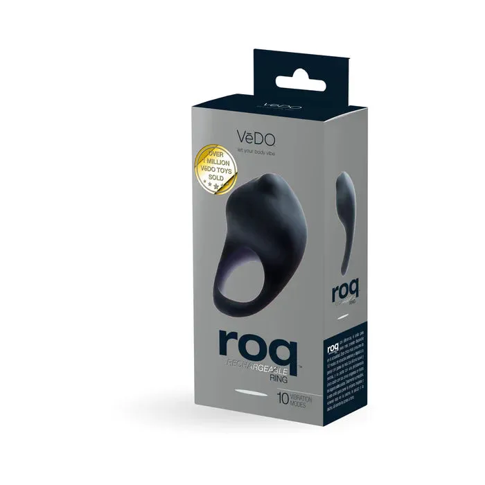 Anal VeDO Roq Rechargeable Ring Black Vedo Anal VeDO Roq Rechargeable Ring Black Vedo